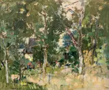 Teodor Harșia, La cules de lemne, 1960-1970, ulei pe carton