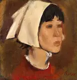 Corneliu Baba, Olandeză, 1967, ulei pe pânză