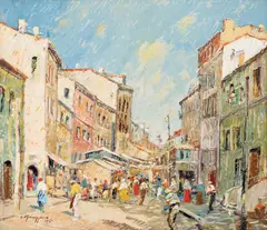 Jean Cheller, Constanța veche, 1941, ulei pe pânză