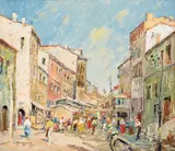 Jean Cheller, Constanța veche, 1941, ulei pe pânză