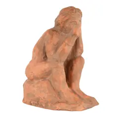 Cornel Medrea, Așteptare, cca. 1925, teracotă