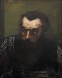 Mihai Viteazul (Studiu pentru Mihai Viteazul în fața capului lui Bathory) by George Demetrescu-Mirea, cca. 1882, ulei pe pânză, offered Mar 2025