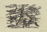 Oton Gliha, Boulders, 1986.-1988., oil on canvas