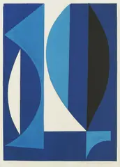 Vasko Lipovac, Untitled, 1958., silkscreen on paper