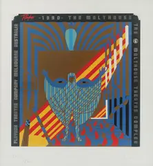 The Malthouse by Boris Bućan, serigraphy on paper, offered Mar 2025