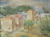 Marino Tartaglia, Coastal Landscape, 1926.-1929., oil on canvas