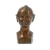 Franjo S. Stiplošek, Bust of Dude Iveković, 1931., bronze