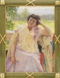 Vlaho Bukovac, Portrait of Mare von Berks
