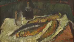 Jerolim Miše, Herring, 1958., oil on canvas