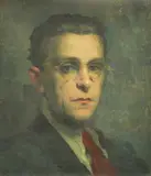 Omer Mujadžić, Self-portrait, 1945., oil on canvas