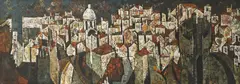 Milovan Stanić, Dubrovnik, oil on canvas