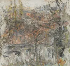 Munir Vejzović, Old House, 1978., oil on canvas