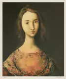 Georges Mazilu, Portret de fată, cromolitografie