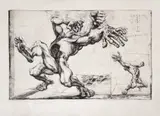 Marcel Chirnoagă, Fugit Tempus, 1986, acvaforte și acvatintă