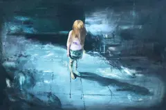 Pleci sau rămâi ? (L'éternel retour) by Francisc Chiuariu, 2021, ulei pe pânză, offered Feb 2025