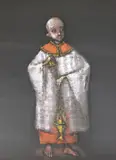 Ion Iancuț, Copil de altar, pastel pe hârtie
