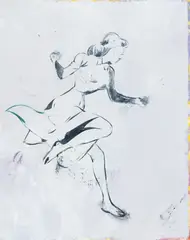 Razvan Boar, A Moment Later, 2013, ulei pe pânză