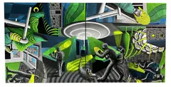Irlo, Răpirea din Assen, 2025, acrilic pe pânză