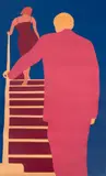 Cătălina Codreanu, Steps, acrilic pe pânză