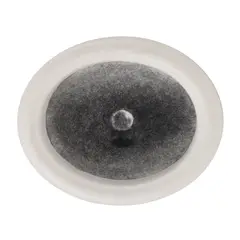 Simona Dimache, Orb of Becoming, cărbune pe hârtie