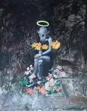 Paul Baraka Marat, Il delirio della vergine, ulei pe pânză