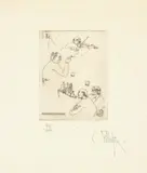 Seară melancolică by Constantin Piliuţă & Octavian Ioan Penda, acvaforte și gravură cu acul, offered Feb 2025