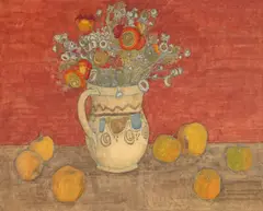 Vasile Celmare, Natură statică, 1975, tempera pe pânză lipită pe carton