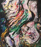 Mircea Stănescu, Nud, 1992, ulei pe pânză
