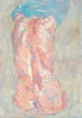 Valeriu Mladin, Nud, 1988, ulei pe pânză