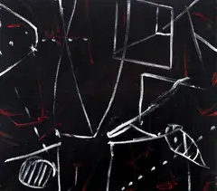 Dacian Andoni, Labirint, 1998, ulei pe pânză