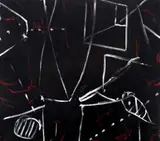 Dacian Andoni, Labirint, 1998, ulei pe pânză