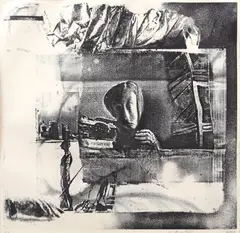 Carmen Apetrei, Dor, 2001, acvaforte și acvatintă