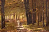 Dimitrie Mihăilescu, Spre casă, ulei pe pânză