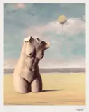 Când va veni momentul by René Magritte, cromolitografie, sold Jan 2025