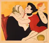 Henri Toulouse-Lautrec, Plăceri nevinovate, cromolitografie