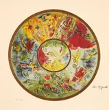 Marc Chagall, Proiect pentru Opera din Paris, cromolitografie