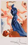 Divina Comedie by Salvador Dalí, cromolitografie, sold Jan 2025