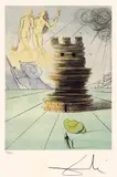 Simeon by Salvador Dalí, cromolitografie, sold Jan 2025