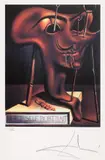 Autoportret by Salvador Dalí, cromolitografie, sold Jan 2025