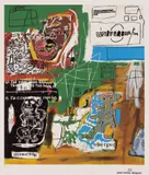 Jean-Michel Basquiat, Sienna, cromolitografie