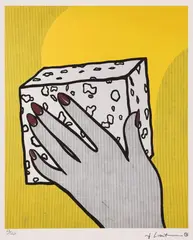 Burete by Roy Lichtenstein, cromolitografie, sold Jan 2025