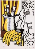 Roy Lichtenstein, Natură statică cu Pica, cromolitografie