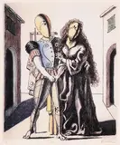 Giorgio de Chirico, Ettore e Andromeca, cromolitografie