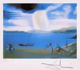 Port Lligat by Salvador Dalí, cromolitografie, sold Jan 2025