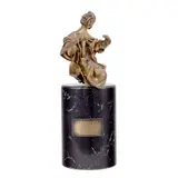 Madonna din Portul Lligat by Salvador Dalí, bronz aurit, offered Jan 2025