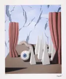 O lume poetică by René Magritte, cromolitografie, sold Jan 2025