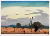 Max Ernst, Peisaj, cromolitografie