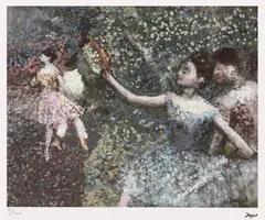 Edgar Degas, Balerine, cromolitografie