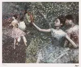 Edgar Degas, Balerine, cromolitografie