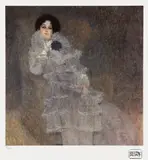 Gustav Klimt, Portretul doamnei Marie Henneberg, cromolitografie